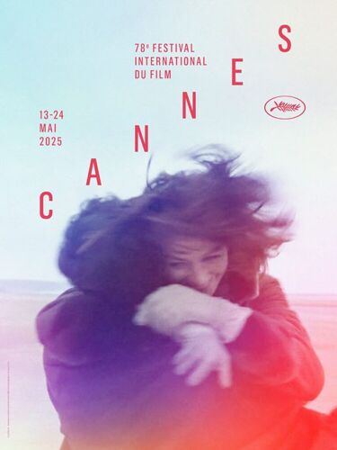 Festival De Cannes - Année 2025 - 78 Ème Édition - Véritable Affiche De Cinéma Roulée - Format 120x160 Cm - Un Homme Et Une Femme, Jean-Louis Trintignant, Anouk Aimée, Claude Lelouch