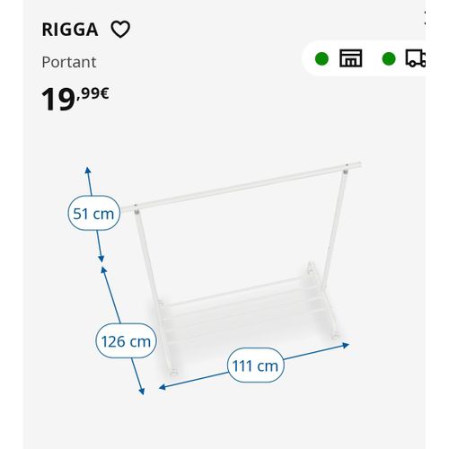 Deux Portant Vêtements