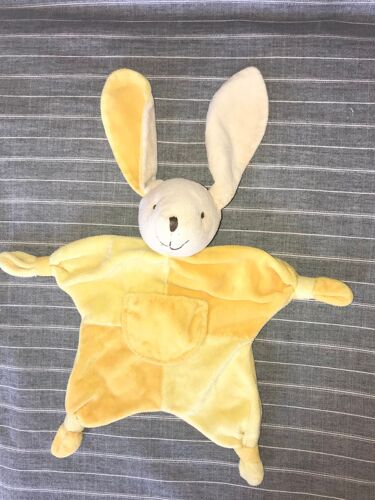 Lapin Plat Jaune Avec Poche