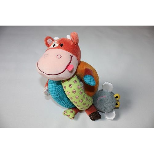 Doudou Éveil Lilliputiens Vache Hochet A Poignet