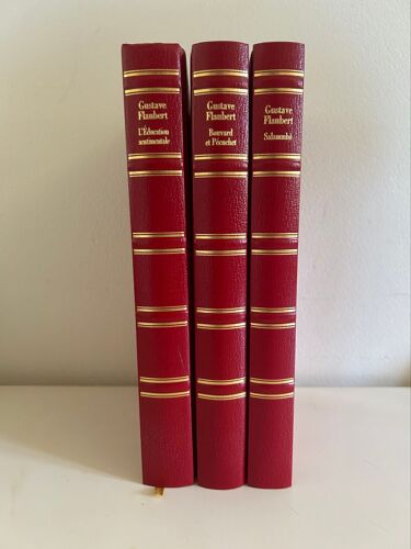 Gustave Flaubert - Salammbô, Boulevard Et Pécuchet, L’Éducation Sentimentale.