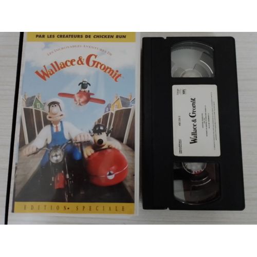 Cassette Video Vhs - Les Incroyables Aventures De Wallace Et Gromit