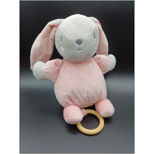 Doudou Peluche Musical Lapin Rose Étoiles - Simba Toys Kiabi