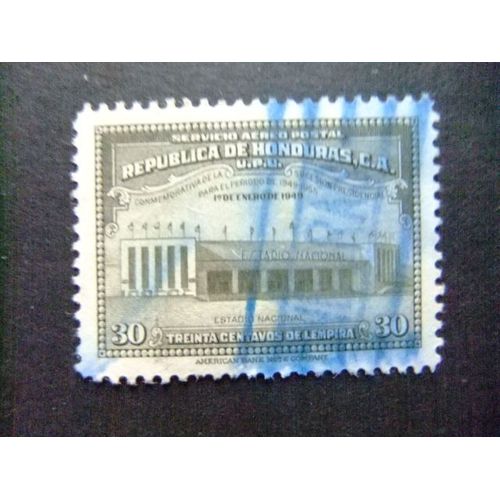 109 Republiek Honduras 1949 / Nationaal Stadion Presidentiële Opvolging /Yvert Pa 166 Fu
