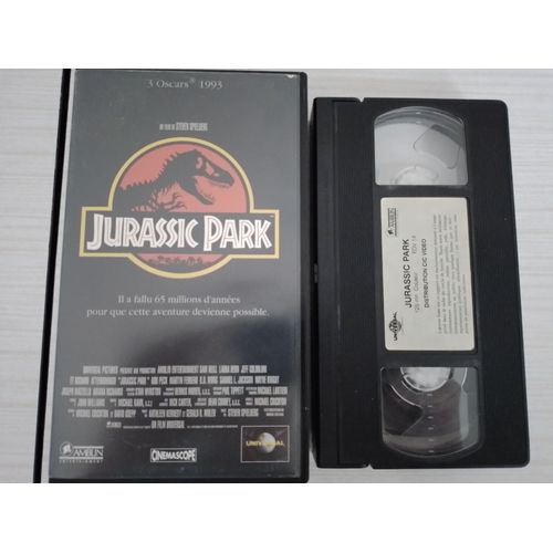 Cassette Vidéo Vhs - Jurassic Park - Steven Spielberg