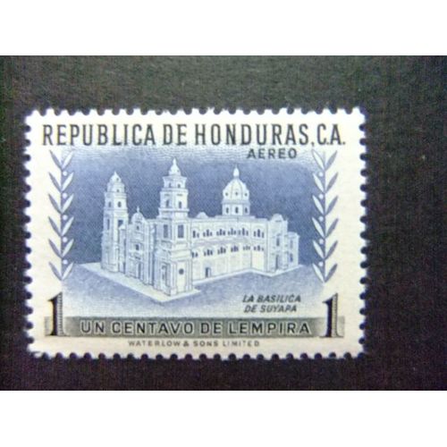 109 Republiek Honduras 1956 / Basiliek Van Suyapa / Yvert Pa 226 Postfris