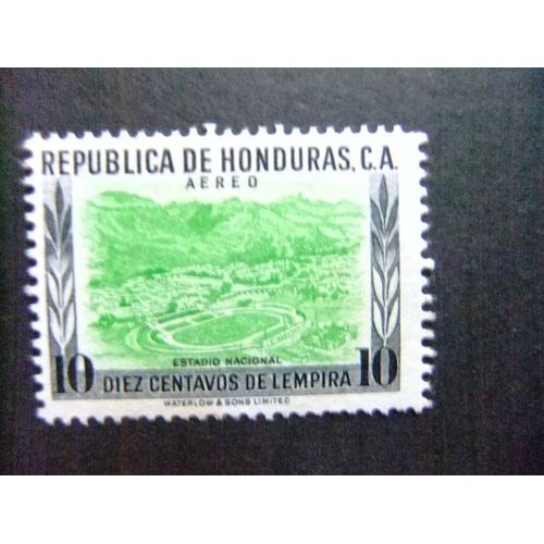 109 Republiek Honduras 1956 / Nationaal Stadion / Yvert Pa 232 (*)