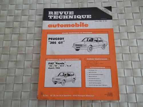 305 Gt Revue Technique Peugeot