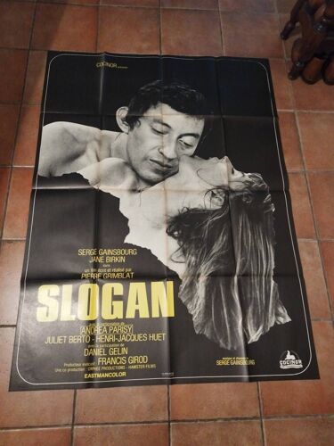 Affiche Cinema.Slogan.Originale 120/160