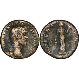 Rome - Sesterce - Antonin Le Pieux - 143 Ad - Imperator Ii - Rare - Ric.716a - 25-321
