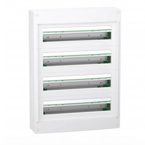 Schneider PrismaSeT XS - Coffret plastique saillie 4 rangées 24 modules - sans porte - Réf : LVSXT424