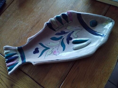 Plat Poisson En Terre Cuite