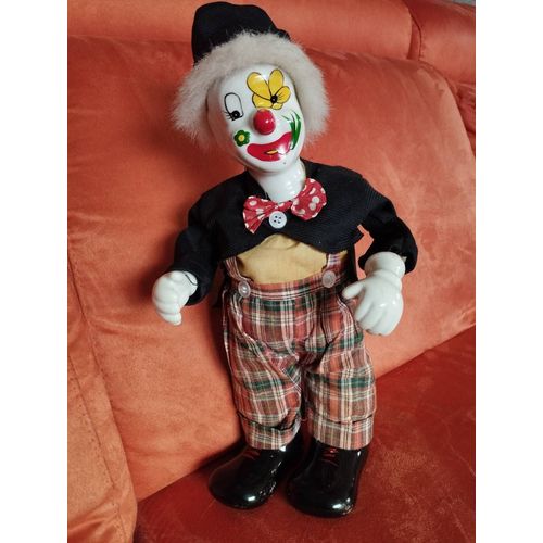 Clown Automate En Porcelaine