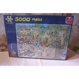 PUZZLE MOYEN AGE - CASTLE CONFLICT - JAN VAN HAASTEREN - 5000 PIECES - JUMBO