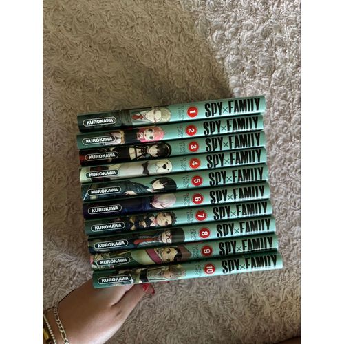 Manga « Spy X Family » Collection Du Tome 1 Au Tome 10
