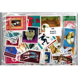 Lot 500 Timbres De Bulgarie