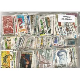 Lot 500 Timbres D'Espagne