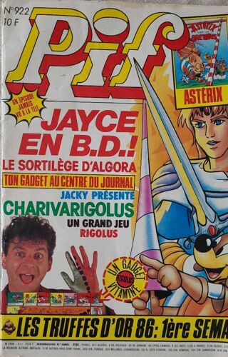 Pif Gadget No 922 Novembre 1986 .Jayce En Bd .