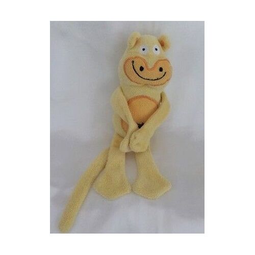 Doudou Peluche Cochon Jaune Orange VertBaudet
