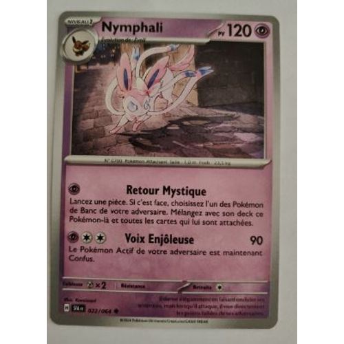 Pokémon 022 / 064 Nymphali Fable Nébuleuse Ev6.5