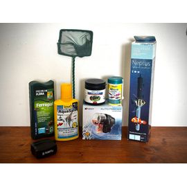 Lot Accessoires Aquarium - Chauffage, Distributeur, Outils Plantes¿