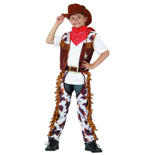 Déguisement Cowboy Shériff Garçon - Taille: Xl 13-14 Ans (140-152 Cm)