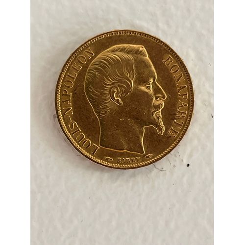 Pièce 20 Francs Or Napoleon 3