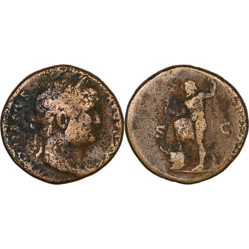 Rome - Sesterce - Hadrien - 126 Ad - Neptune Le Pied Sur Une Proue - Ric.635 - 25-323