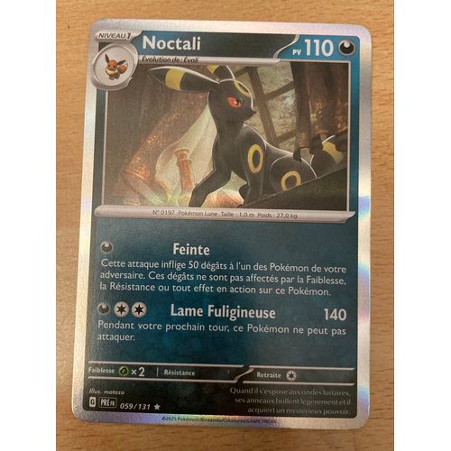 (1090) Noctali 59/131 Pokemon 