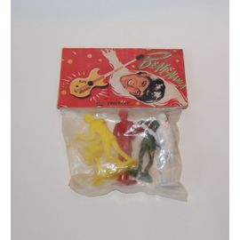 Les Beatles Lot Figurine Emirober Beatlemania 60