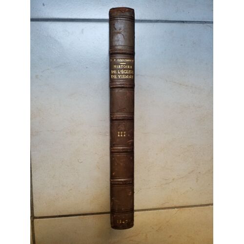 Histoire De La Sainte Église De Vienne Depuis Les 1ers Temps Du Christianisme Jusqu'en 1801 - Tome 3