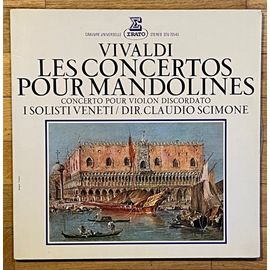 Vivaldi-Les Concertos Pour Mandolines-33t-(Voir Détails Plus Bas)