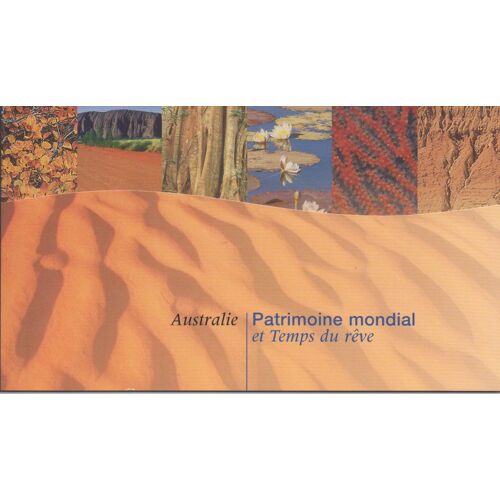 Nations Unies Carnet Australie Patrimoine Mondial De L' Humanité 1998