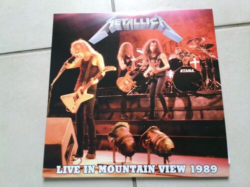 Metallica Live In Mountain View 89 2lp
