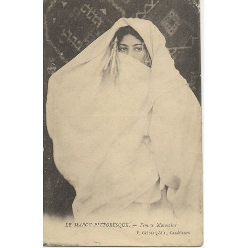Maroc - Carte Postale De 1915 - Femme Marocaine
