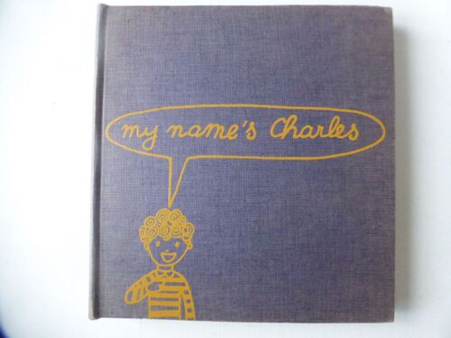 Livre Vintage "My Name'S Charles" : L' Anglais Pour Les Jeunes Avec 4 Disques 45 T