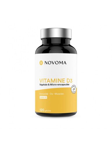 Vitamine D3 (120 Caps)|Vitamine D|Novoma 