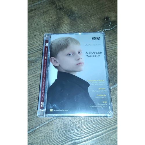 Dvd Alexander Malofeev Tchaïkovsky Medtner Lizt Paul Carasco 2016