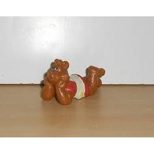 Teddy Ruxpin - Ours - Yolanda - Alchemy 1985/1988 - Ken Forsse - Figurine Miniature Pvc 6x3,5 Cm