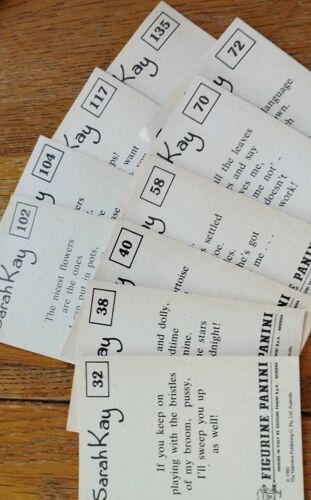 Stickers Sarah Kay 1980