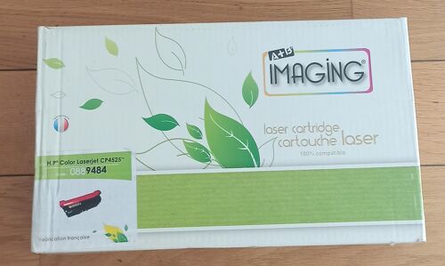 Toner JAUNE - Marque IMAGING code 0889484 - 100% Compatible pour HP Color CP4025 - Générique / Cartouche toner