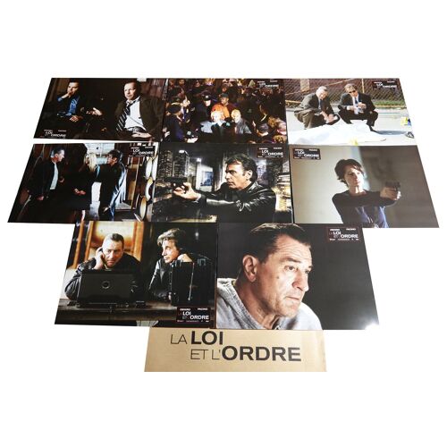 La Loi Et L'Ordre (Righteous Kill) : Jeu De Photos D'Exploitation Cinématographique - Format 20x30 Cm - De Jon Avnet Avec Robert De Niro, Al Pacino, Curtis '50 Cent', John Leguizamo - 2008