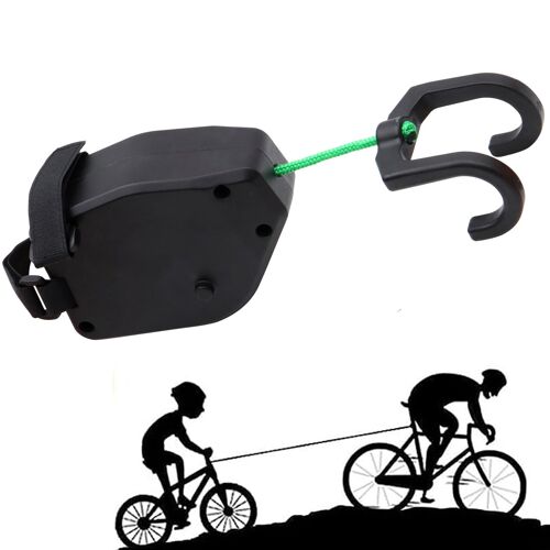 Barre Traction Velo Enfant, Système De Remorquage De Vélo Rétractable, Corde De Traction De Bicyclette, Ceinture De Traction De Bicyclette, Ceinture De Corde De Traction De Bicyclette