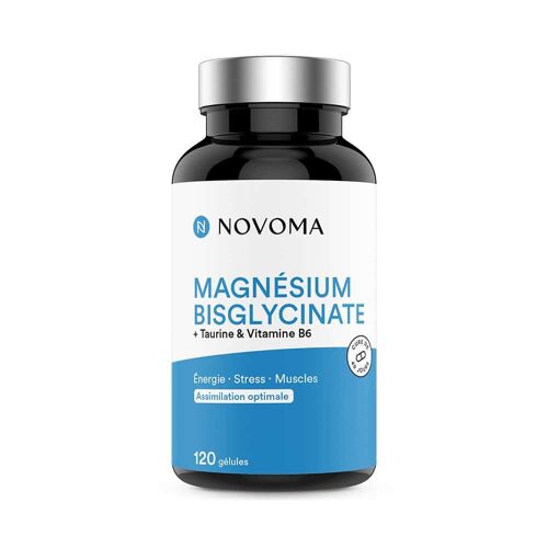 Magnesium Bisglycinate (120 Caps)|Magnésium|Novoma 