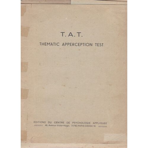 Tat. Thematic Apperception Test.