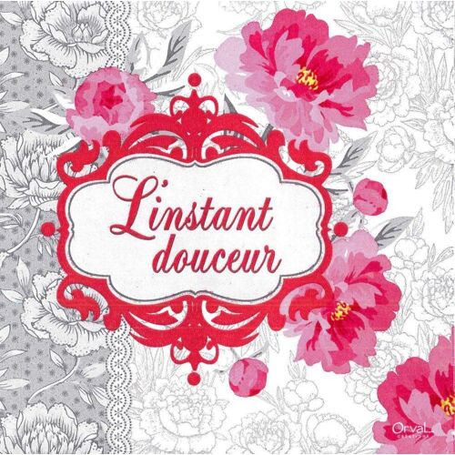 Dessous De Plat Orval Creations - L'Instant Douceur - Verre.