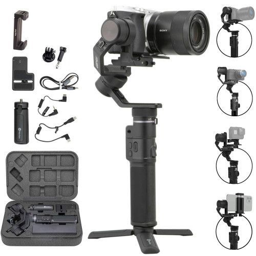 FeiYu-Tech G6 Max (nouvelle version) Stabilisateur de caméra portative Noir
