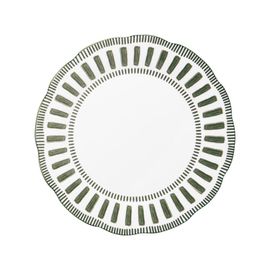 Assiette Creuse Napoli Verte 22 Cm (Lot De 6)