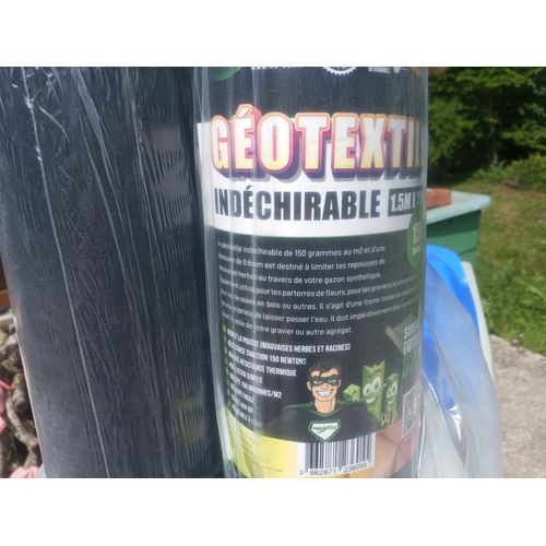 3 rouleaux de Géotextile