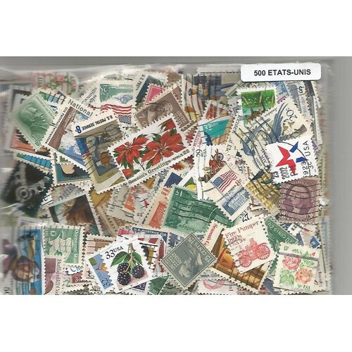 Lot 500 Timbres Des Usa
